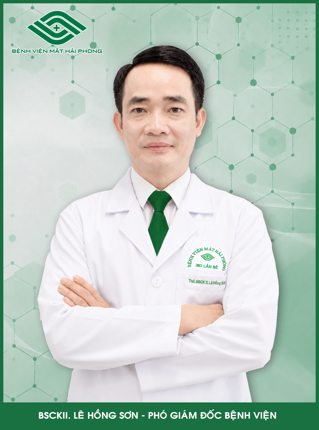 BSCKII. LÊ HỒNG SƠN - PHÓ GIÁM ĐỐC BỆNH VIỆN